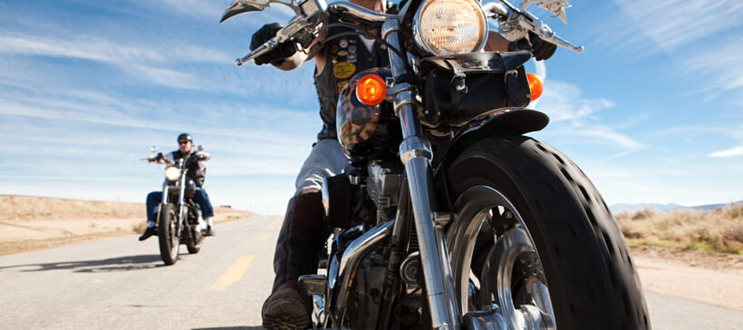 On the way to Sturgis Rally